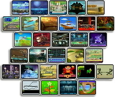 smash bros brawl stages